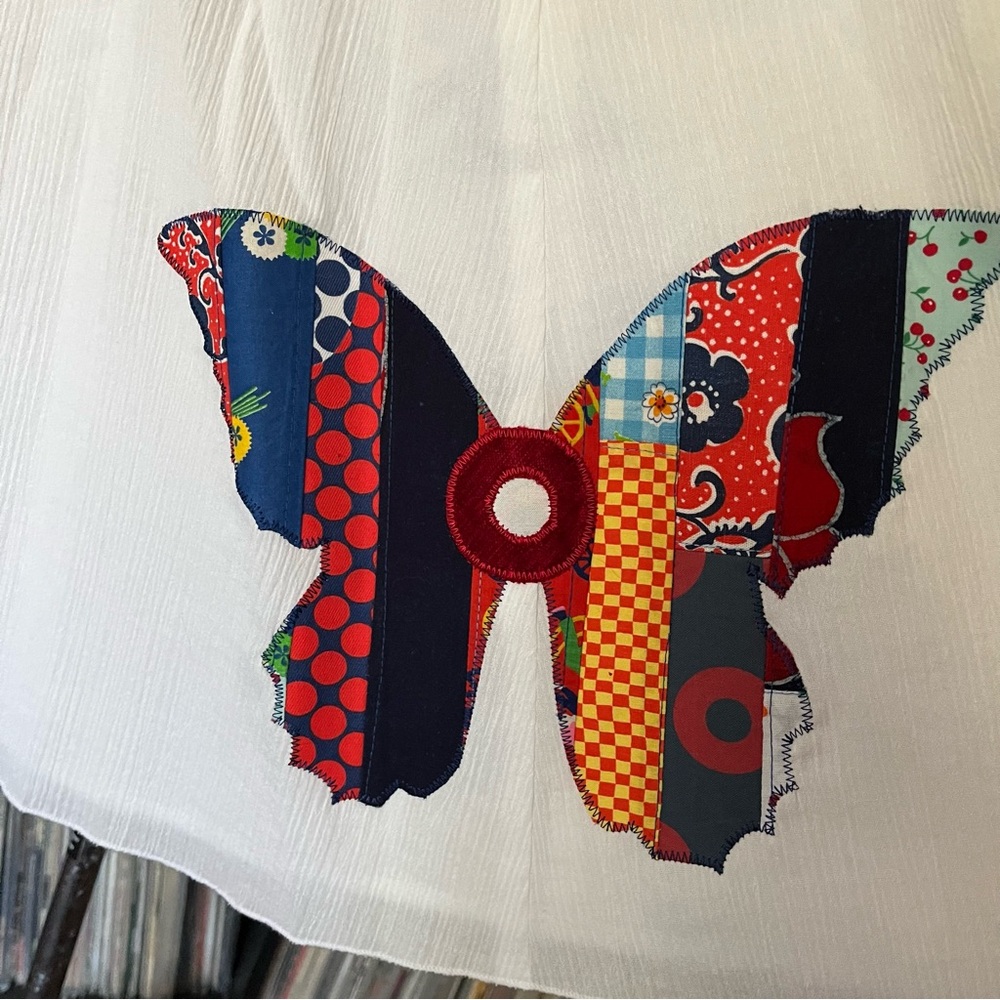 Cotton Cool Patchwork Butterfly Phish Fishman Don… - image 6